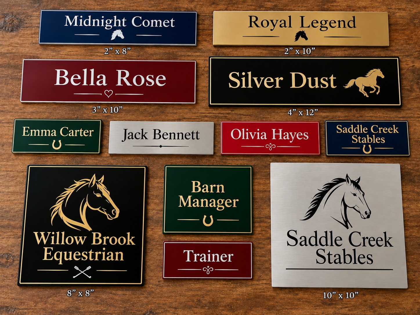 Plastic Signs and Nameplates