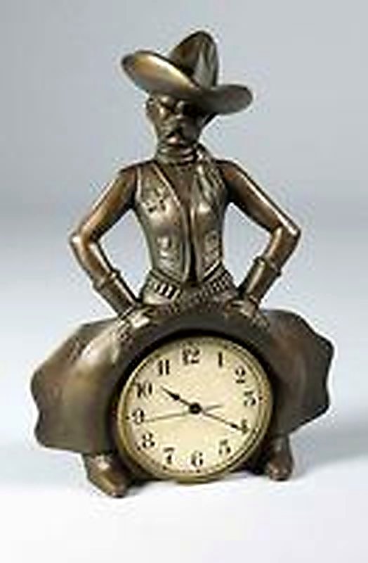 Bowlegged Cowboy Clock