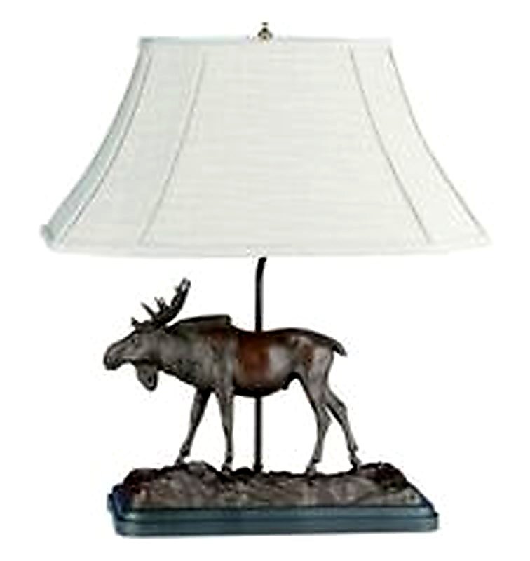 Bull Moose Lamp