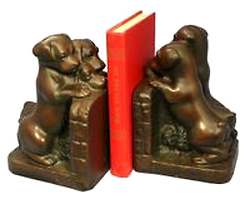Puppy Bookends