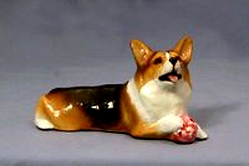 Corgi with Ball