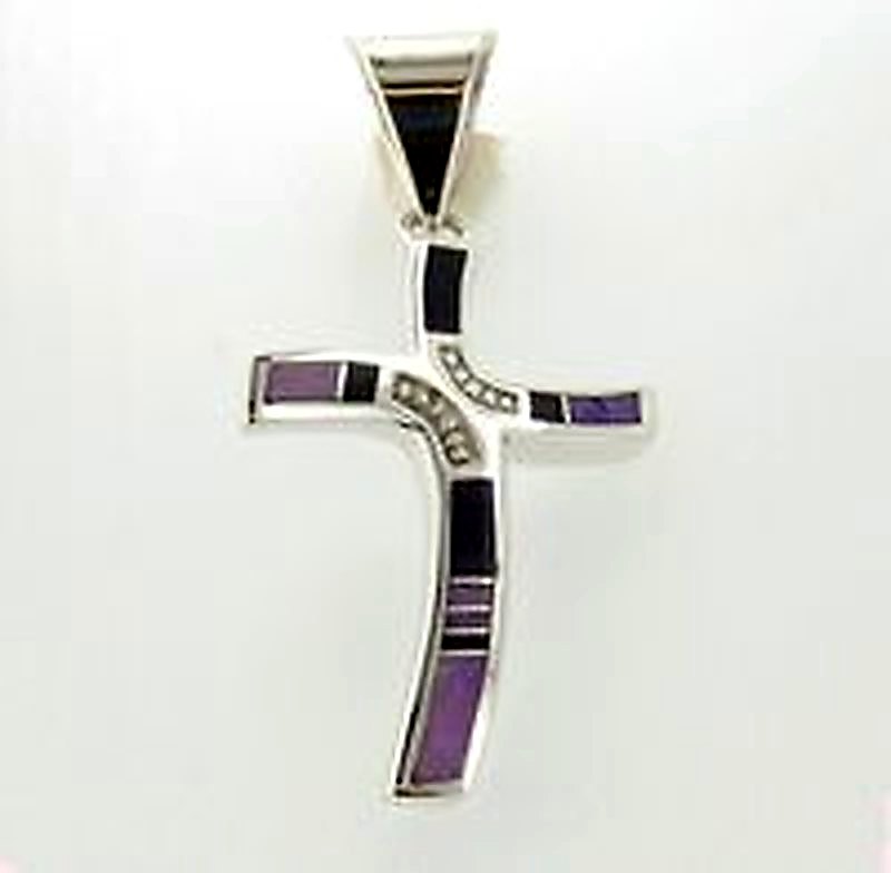 Plum Crazy Curvy Cross