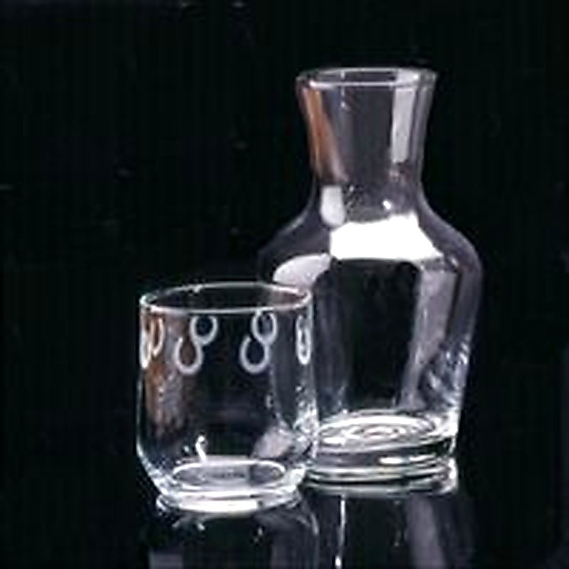Water Carafe & Glass