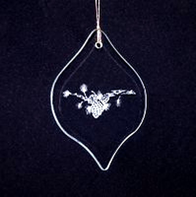 Glass Balloon Ornament