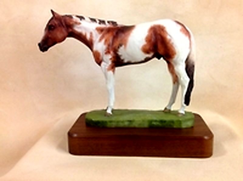 Full Body Medium Size "Tobiano Paint" Statue