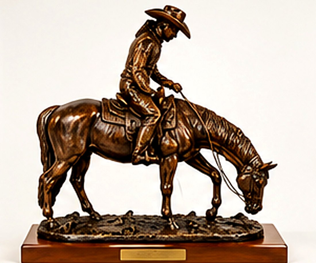 "Center of The Gap" Ranch Trail Trophy