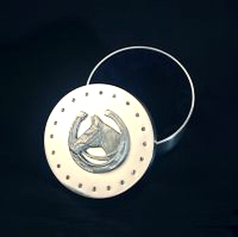 Round Box w/ Crystals